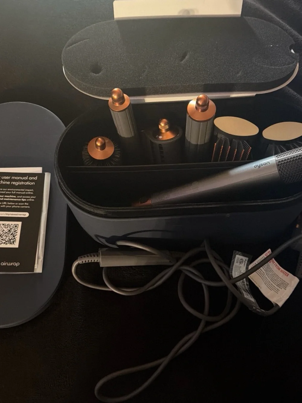 Dyson Airwrap Multi-Styler Set in Gray and Copper Accents